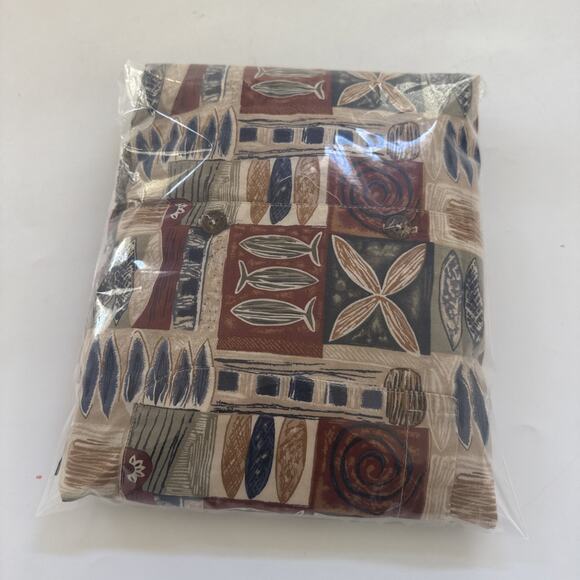 Vintage Guy Harvey Aftco Bluewater Hawaiian Shirt Casual Button Down Cotton 2XL - Picture 9 of 9